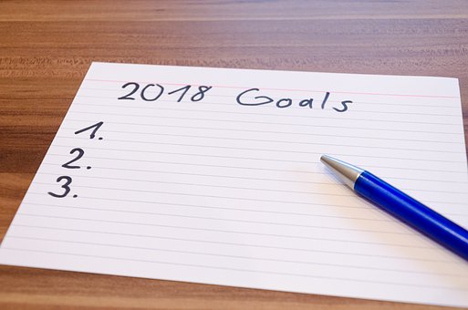 où en êtes-vous dans vos objectifs pour 2018